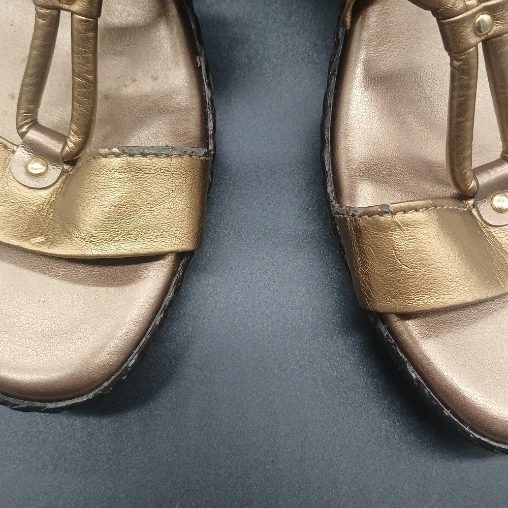 Italian Shoemaker Strappy Wedge Heels​​​